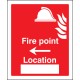 Fire Point Arrow Left Location