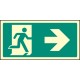 Intermediate Fire Exit Marker - Arrow Right