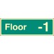 Floor -1 - Floor Level Dwelling ID Signs