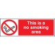 No Smoking Area