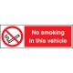 No Smoking in the Vehicle