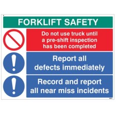 Forklift Safety Report Defects and Near Misses