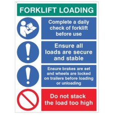 Forklift Loading Daily Checks - Secure Loads