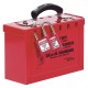 Portable Group Lockout Box- ReD