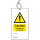 Lockout Tag - Caution - Locked Out for Safety (Pack of 10)