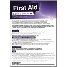 Electric Shocks - First Aid Poster