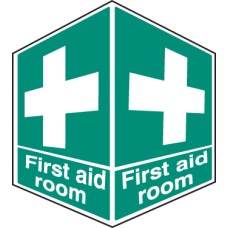 First Aid Room - Projecting Sign