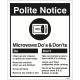 Microwave - Do's & Don'ts