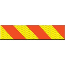 ECE70 Vehicle Marking Plate - Right Hand Chevron