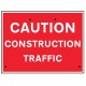 Re-Flex Sign - Caution - Construction Traffic