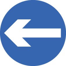 Direction Arrow Left / Right - Class R2 - Permanent 