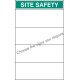 Custom Site Safety Board - Select 4 Signs