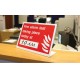 Fire Alarm Test Taking Place (Insert Time) Table Top Sign