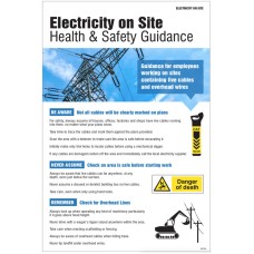 Electricity On Site - Poster