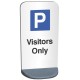 Visitors Parking Only - Temporary Sign