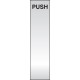 Push - Deluxe Engraved Door Plate