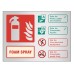 AFFF Foam Spray Extinguisher Identification