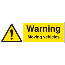 Warning - Moving Vehicles