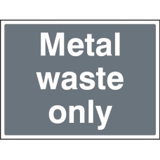 Metal Waste Only