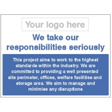 We Take Our Responsibilities Seriously - Well Maintained Site